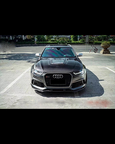 COMBO BODY KIT LÊN RS6 VÀ NẮP CAPO CARBON AUDI A6